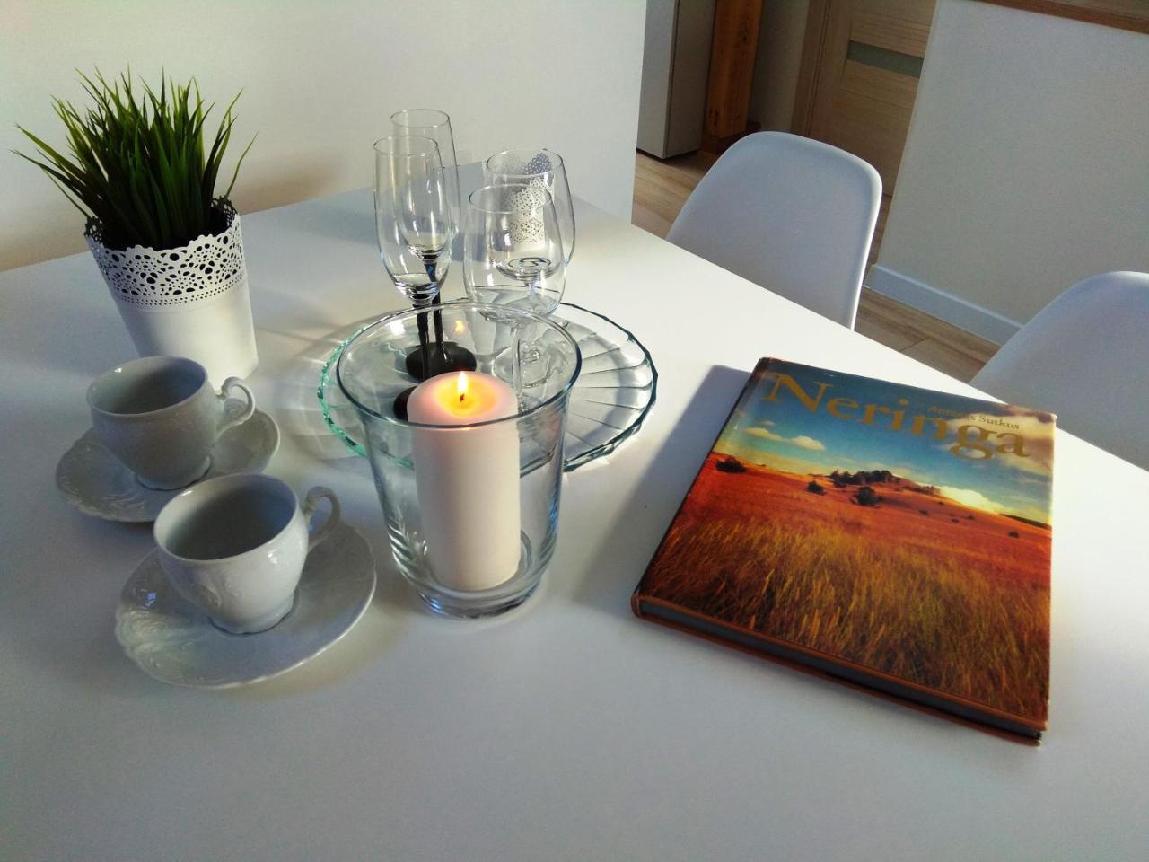 Apartamentai Niden - Su Terasa Ir Vaizdu I Marias Nidos Centre エクステリア 写真