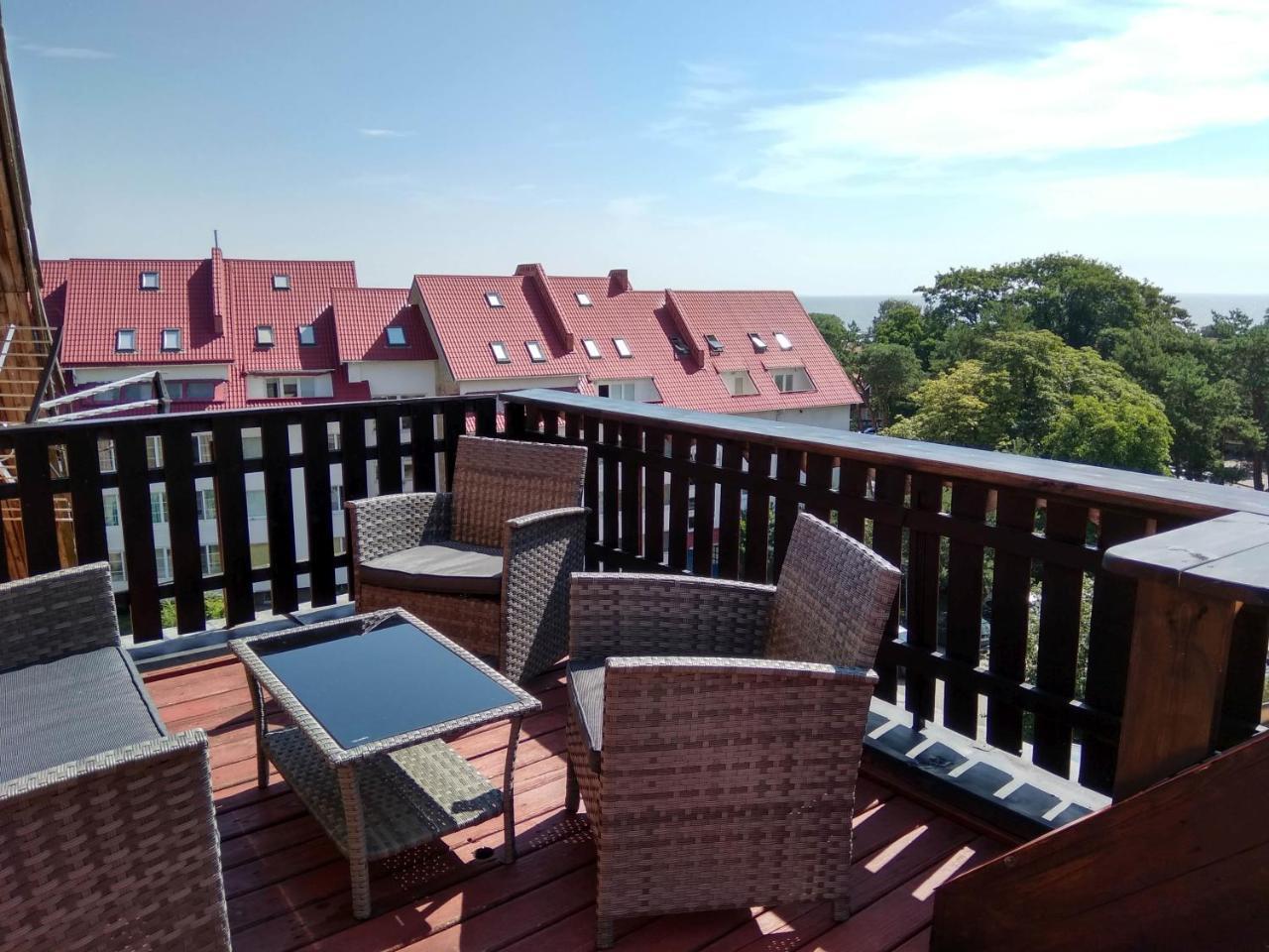 Apartamentai Niden - Su Terasa Ir Vaizdu I Marias Nidos Centre エクステリア 写真